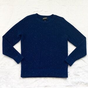 Bonobos Donegal Blue Cashmere Sweater, Size Slim Medium